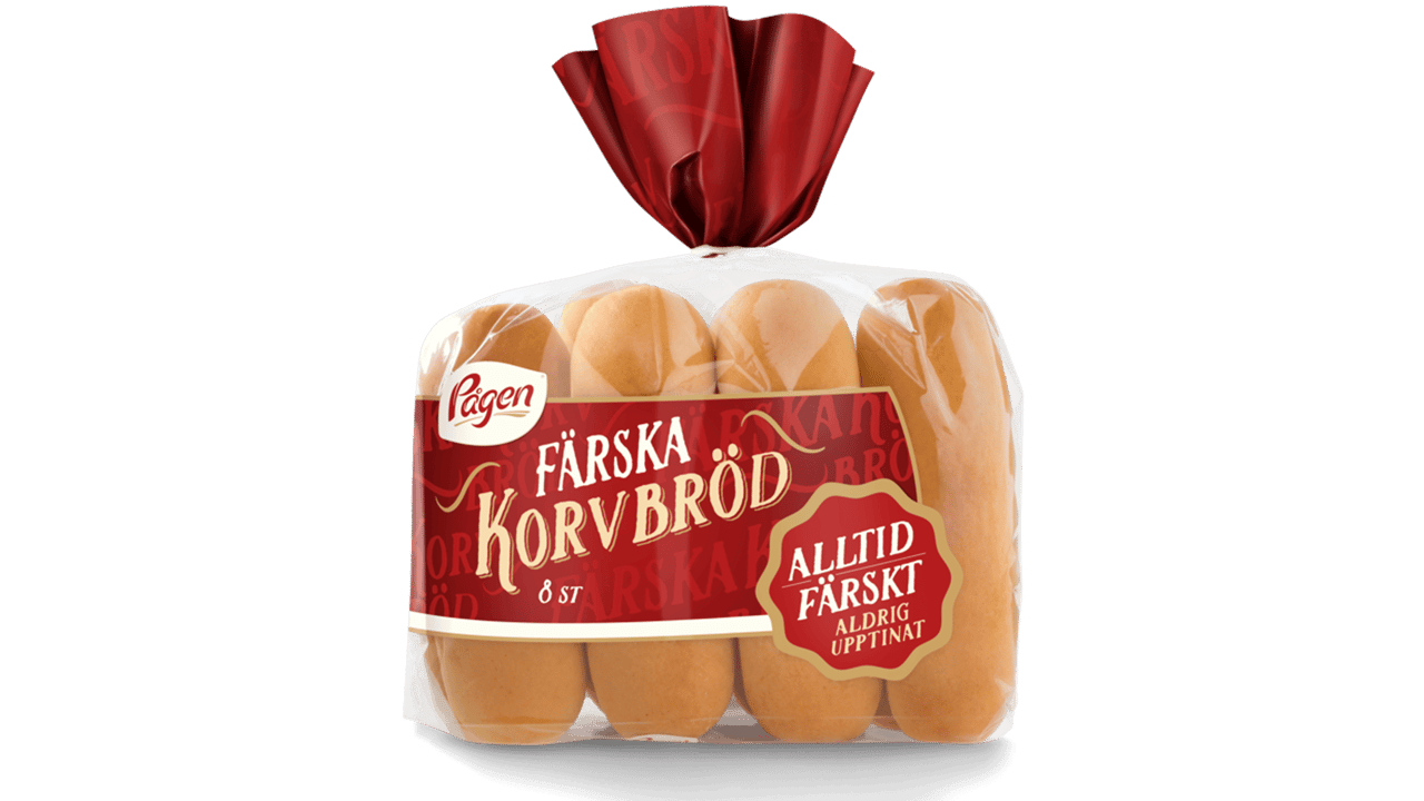Bild på Korvbröd i sin förpackning