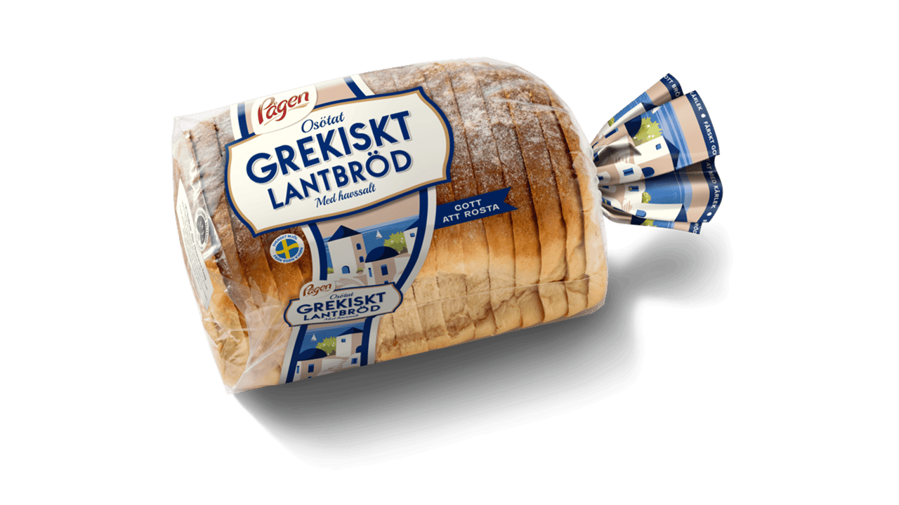 Bild på Grekiskt Lantbröd i sin förpackning