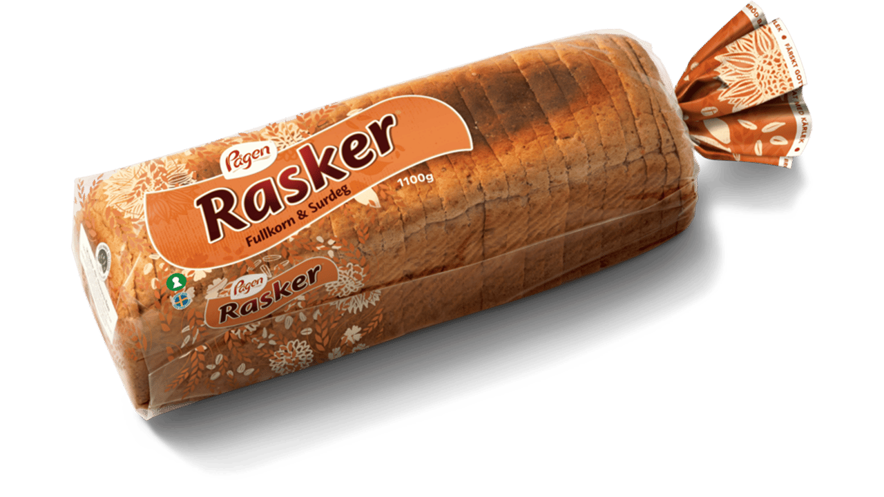 Bild på Rasker i sin förpackning