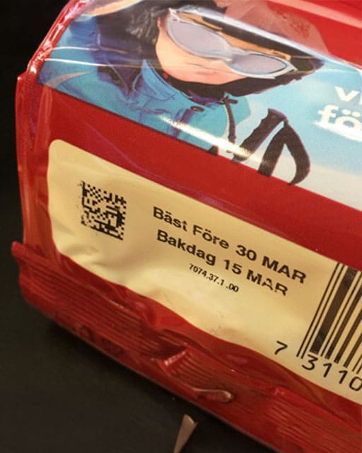 Bild på Bäst för märkning på Gifflar påsar