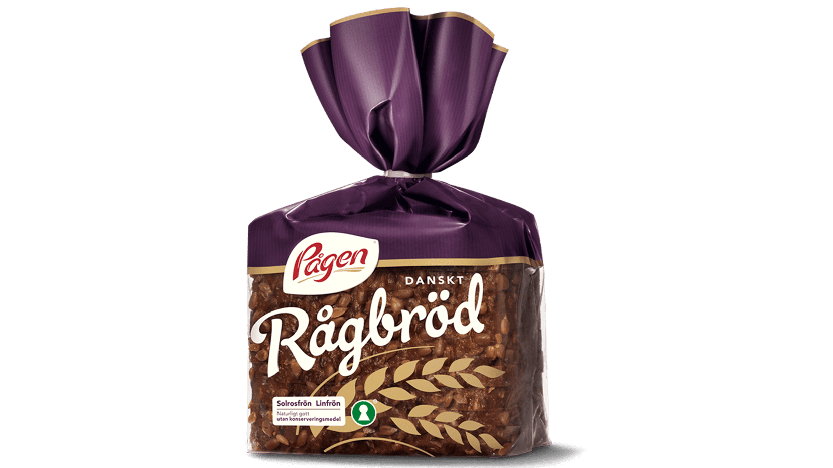 Dansk Rågbröd i sin förpackning