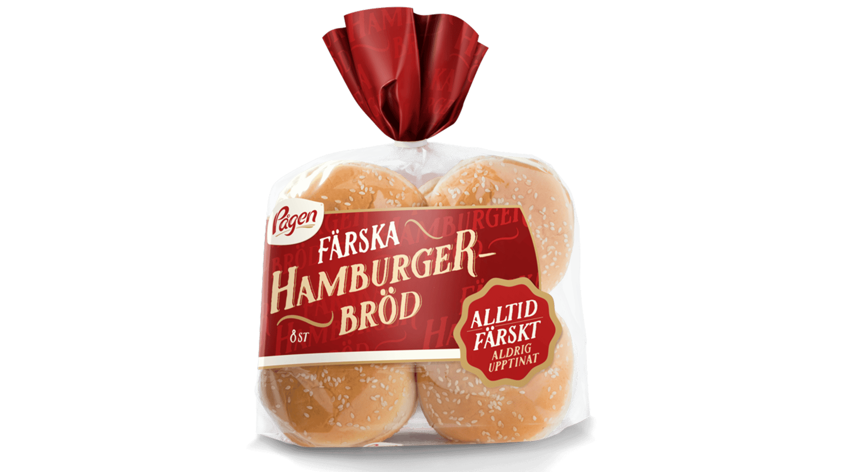 Bild på Hamburgerbröd i sin förpackning