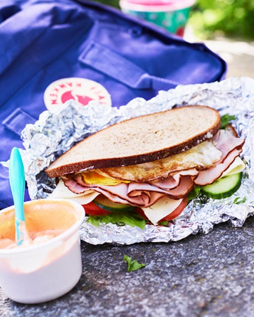 Äggmacka med Ost & Skinka - Pågen Guldkorn - Recept | Pågen