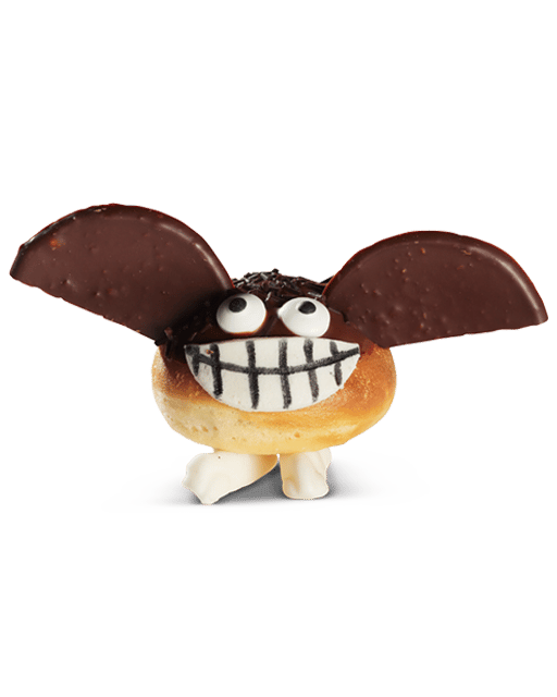 Vanillas utklädd till fladdermus