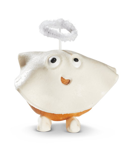 Vanillas utklädd till spöke