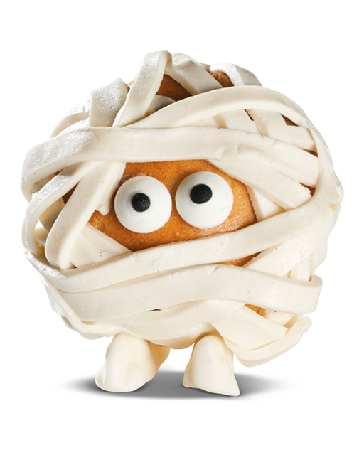 Vanillas utklädd till mumie