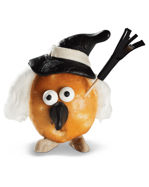 Vanillas utklädd till häxa