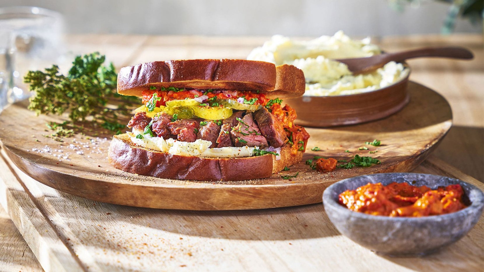 Bild på Croatian steak sandwich