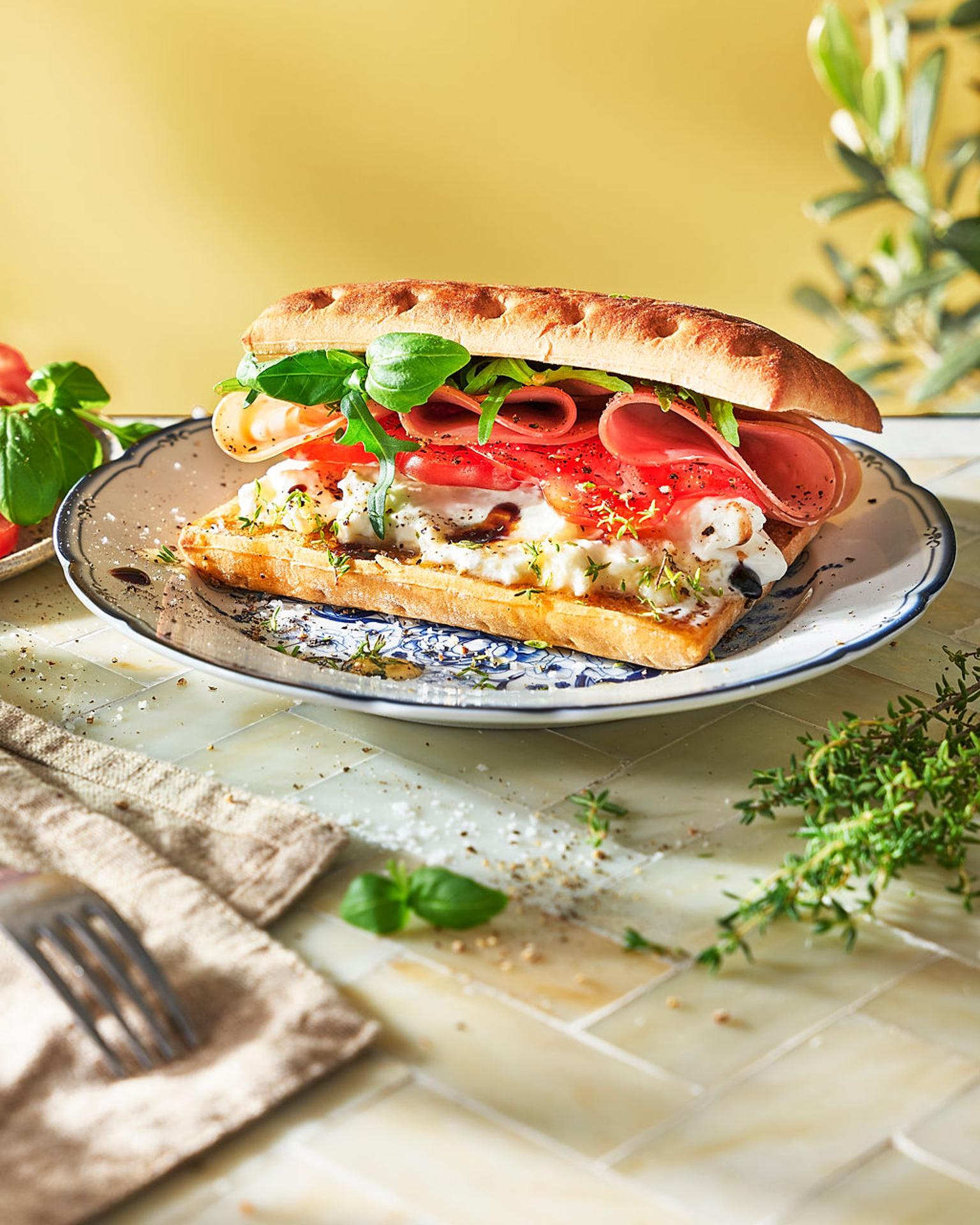 Mortadella panini - Recept | Pågen