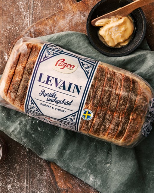 Bild på Levain i sin förpackning