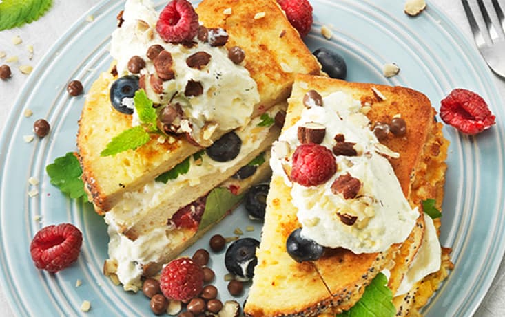 Fattiga Riddare med Glass - Roast´n Toast bröd - Recept | Pågen