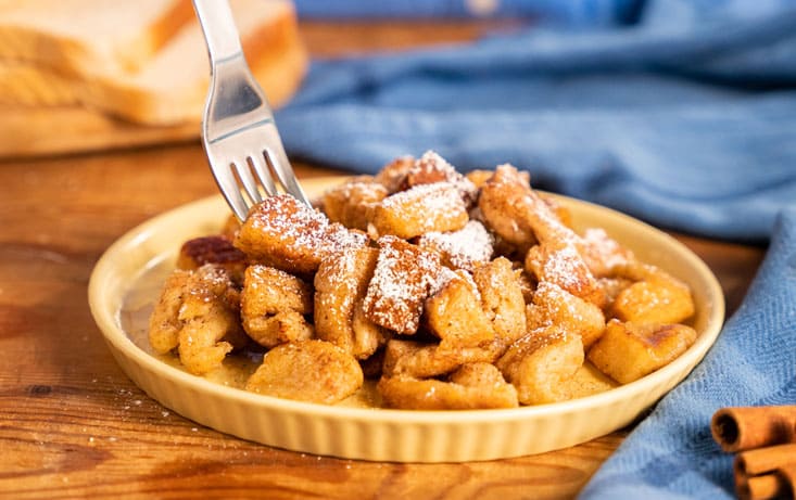 French Toast Bites på JätteFranska  - Recept | Pågen