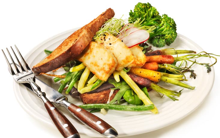 Grillad Macka - Halloumi & Spenat - Lantgoda - Recept | Pågen