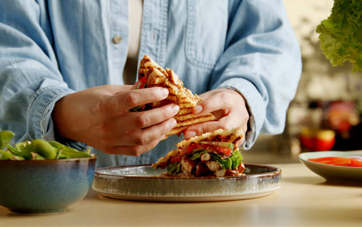 Kycklingmacka teriyaki  - Recept | Pågen