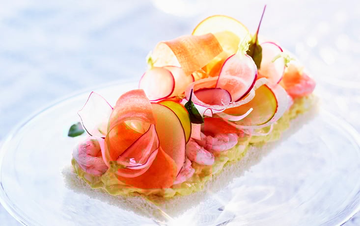 Landgång med Räkor & Rädisor - JätteFranska - Recept | Pågen