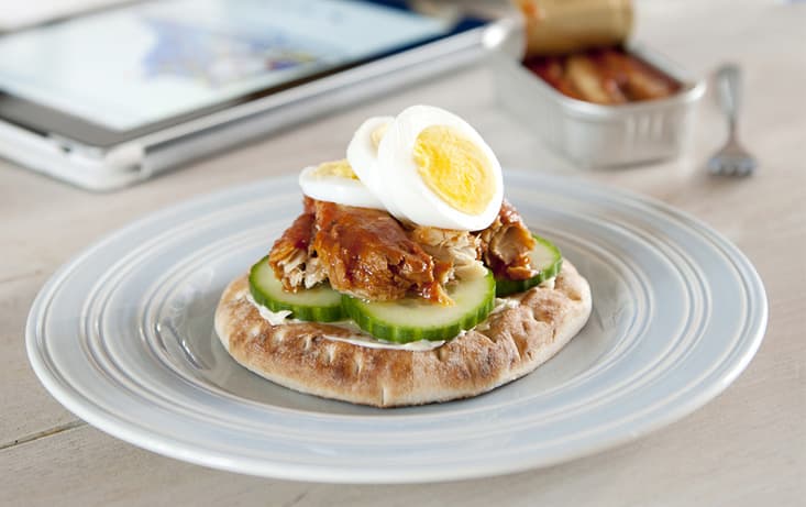 Macka med Makrill och Ägg - Skärgårdskaka - Recept | Pågen