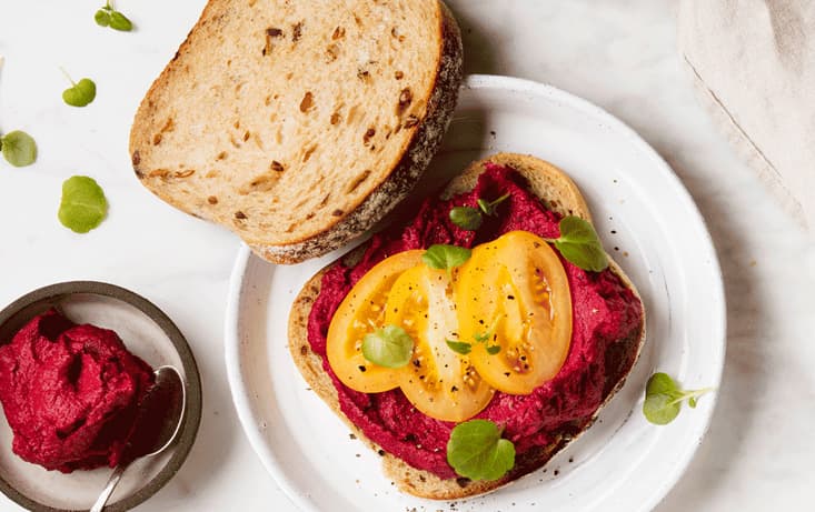 Måndagsmacka med rester av ugnsbakade grönsaker | Pågen