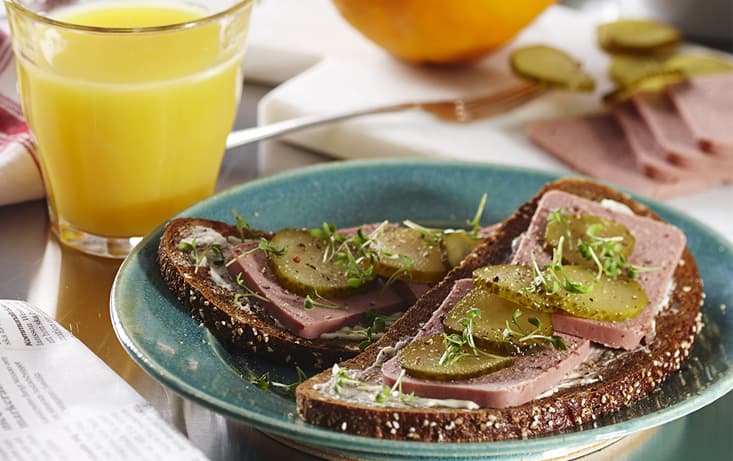 Leverpastejmacka med juice - LingonGrova - Recept | Pågen