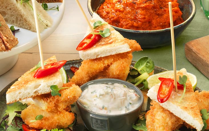 Pankofriterad kyckling med lime - Roast n' Toast - Recept | Pågen