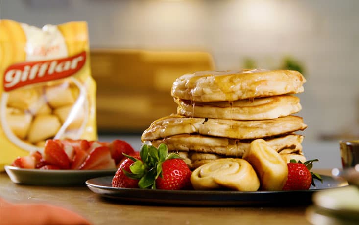 Pannkakor med Gifflar Vanilj - Recept | Pågen