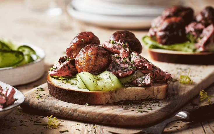 Macka med rödbetssallad - Pågenlimpan - Recept | Pågen