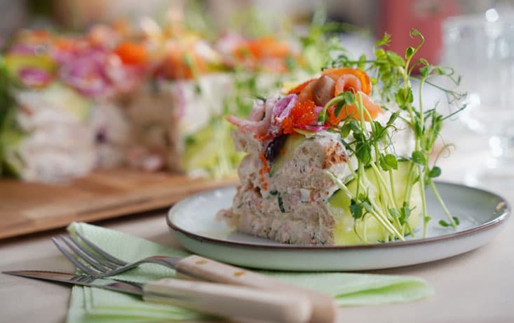 Vårig smörgåstårta | Pågen