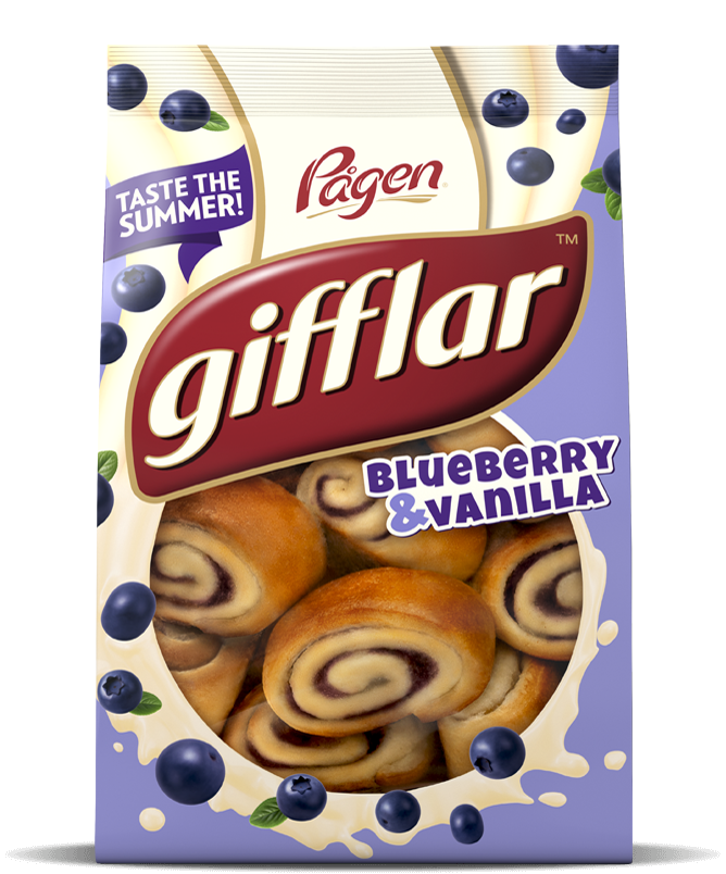 Gifflar Blåbär Vanilj