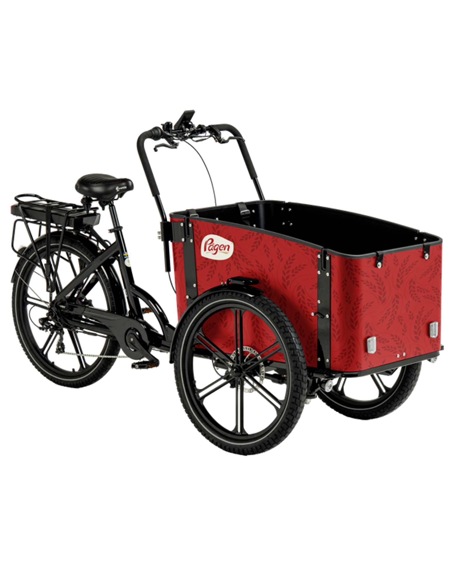 El-lådcykel