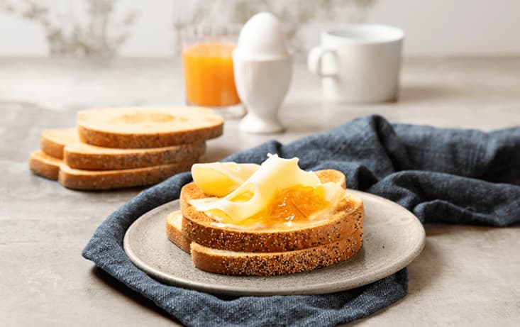 Apelsinmarmelad med ingefära och mandlar