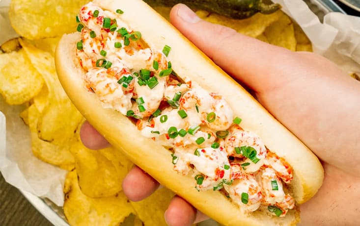 Crayfish rolls