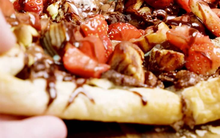 Gifflar-pizza