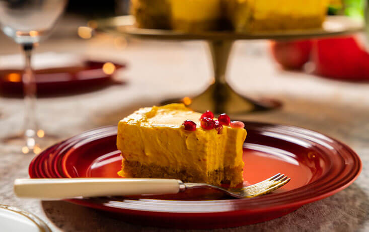 Gifflar Saffran Cheesecake