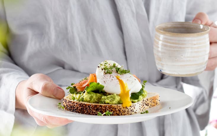 Pocherat ägg