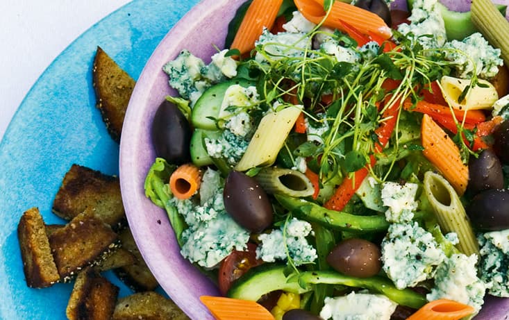 Sallad med roquefort