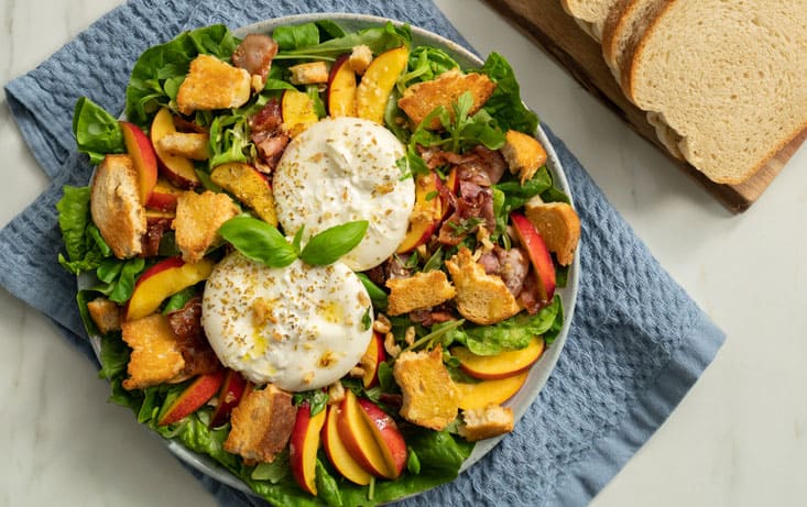Somrig brödsallad